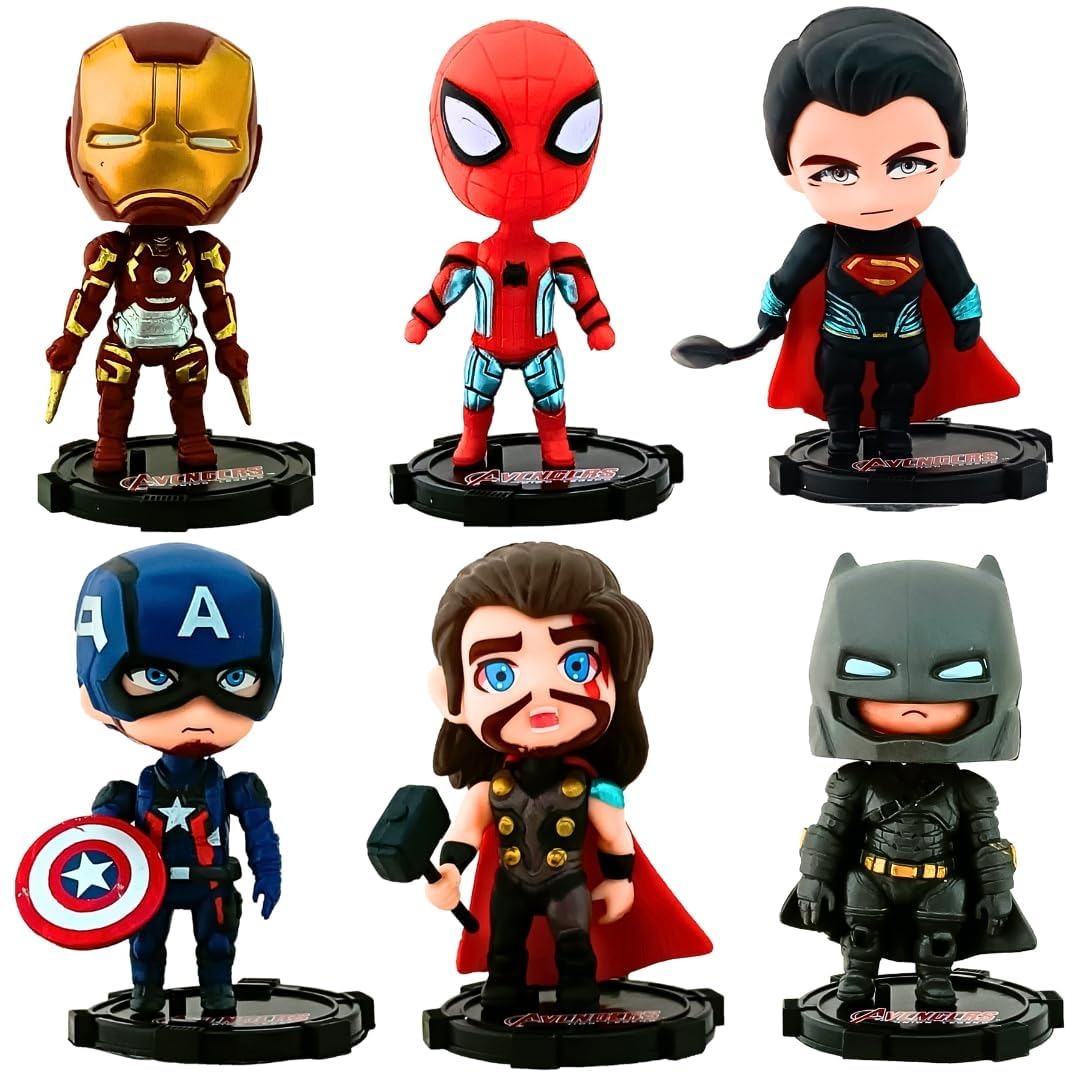 Marvel & DC Set of 6 - #048