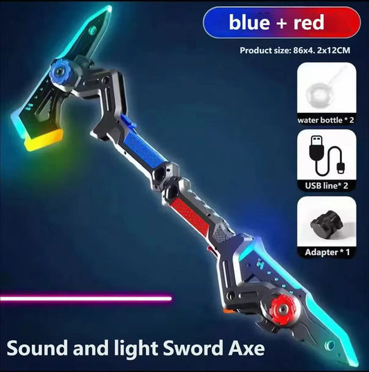 2-in-1 Shadow Sword Axe 999 Multifunctional Action Toy