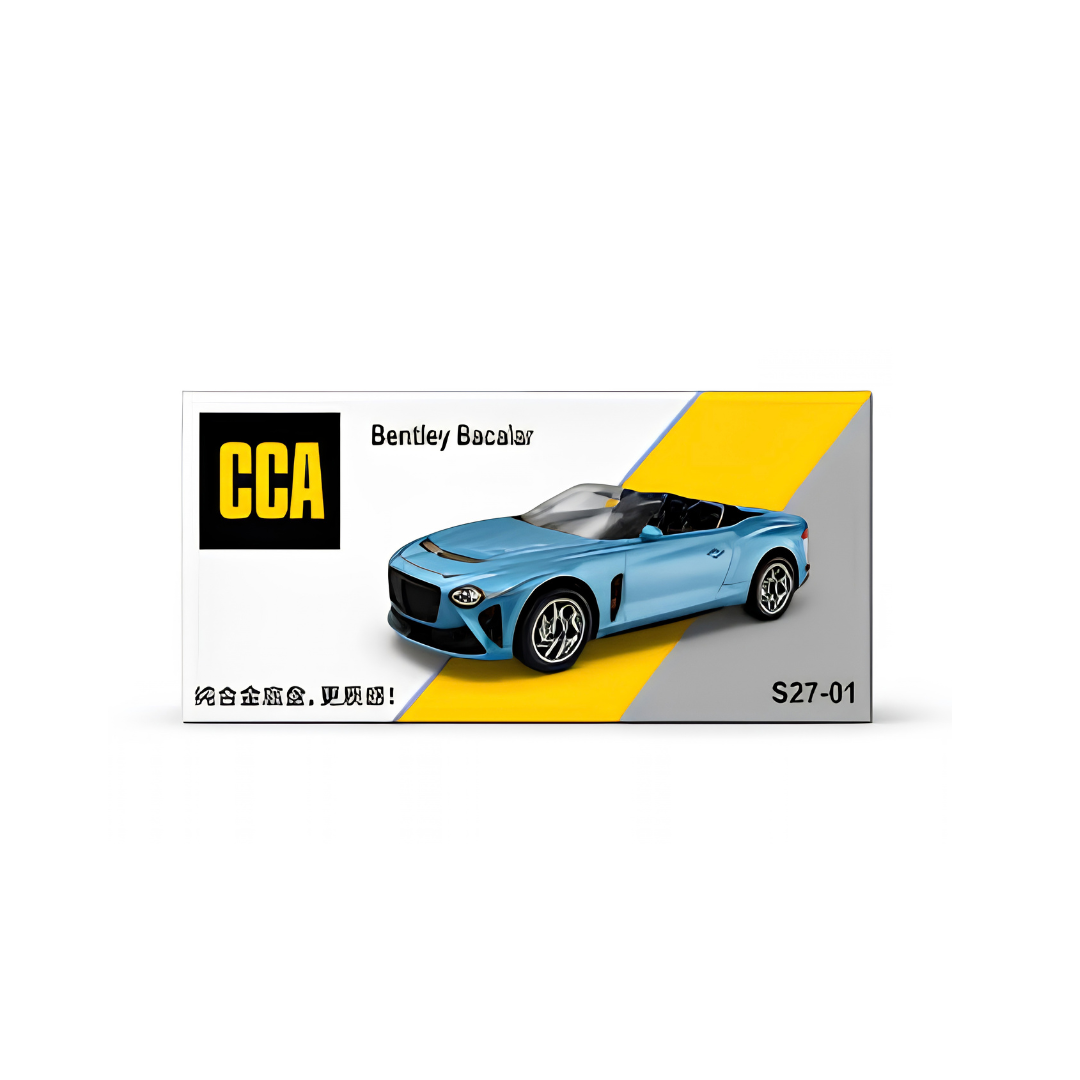 CCA 1:64 Toyota GR Supra | Bentley Bacalar Blue |Premium Official Licensed Diecast Car