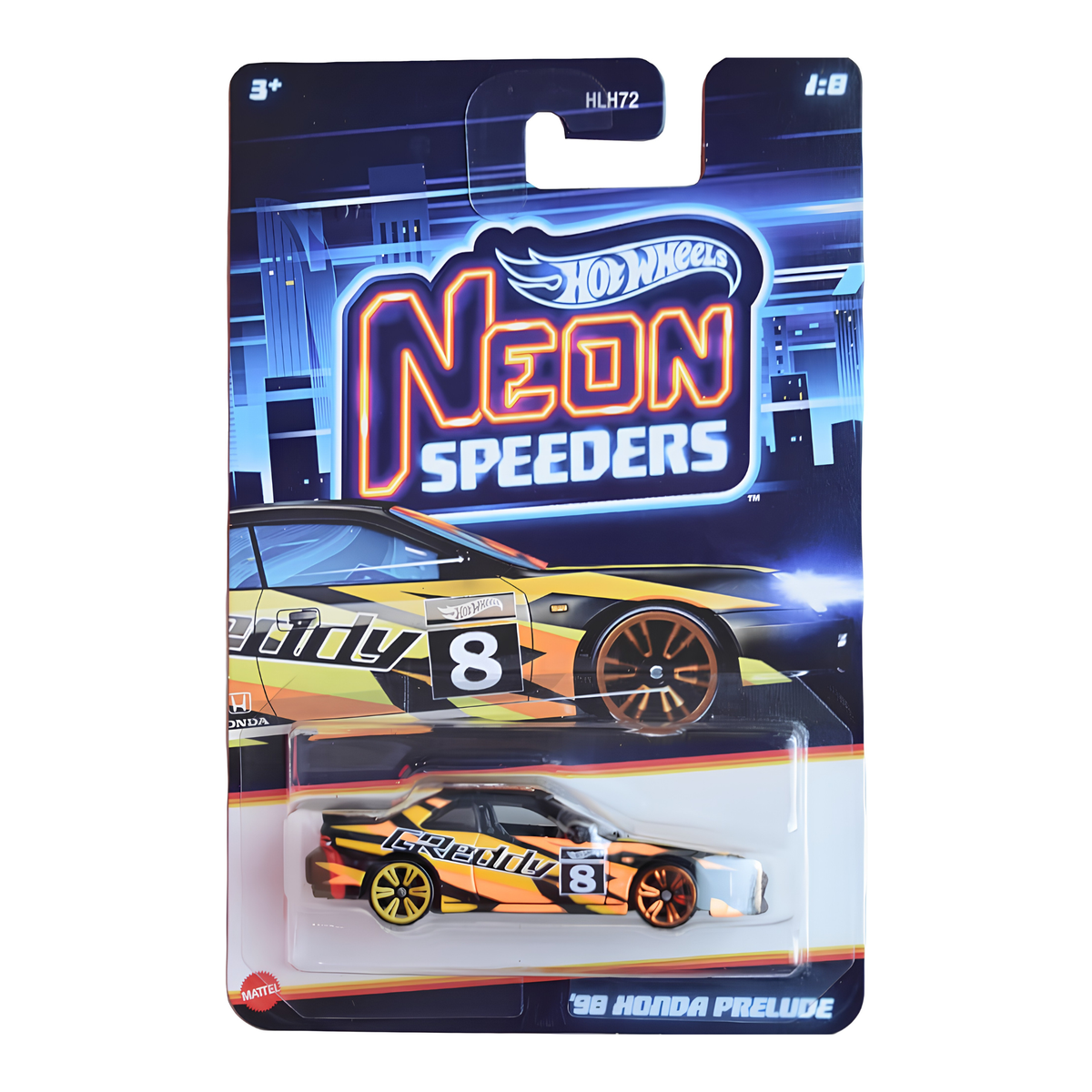 Hot Wheels | Neon Speeders | HLH72 | 10 Piece Set | 1:64 Diecast Cars | Neon Speeders Collection | Per Piece Rs. 335