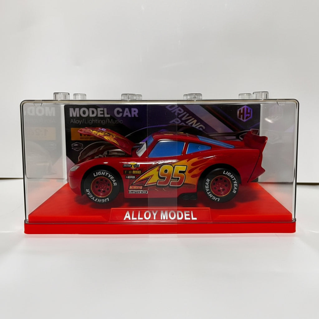Alloy 1:28 Cars 95 Lightning McQueen diecast car