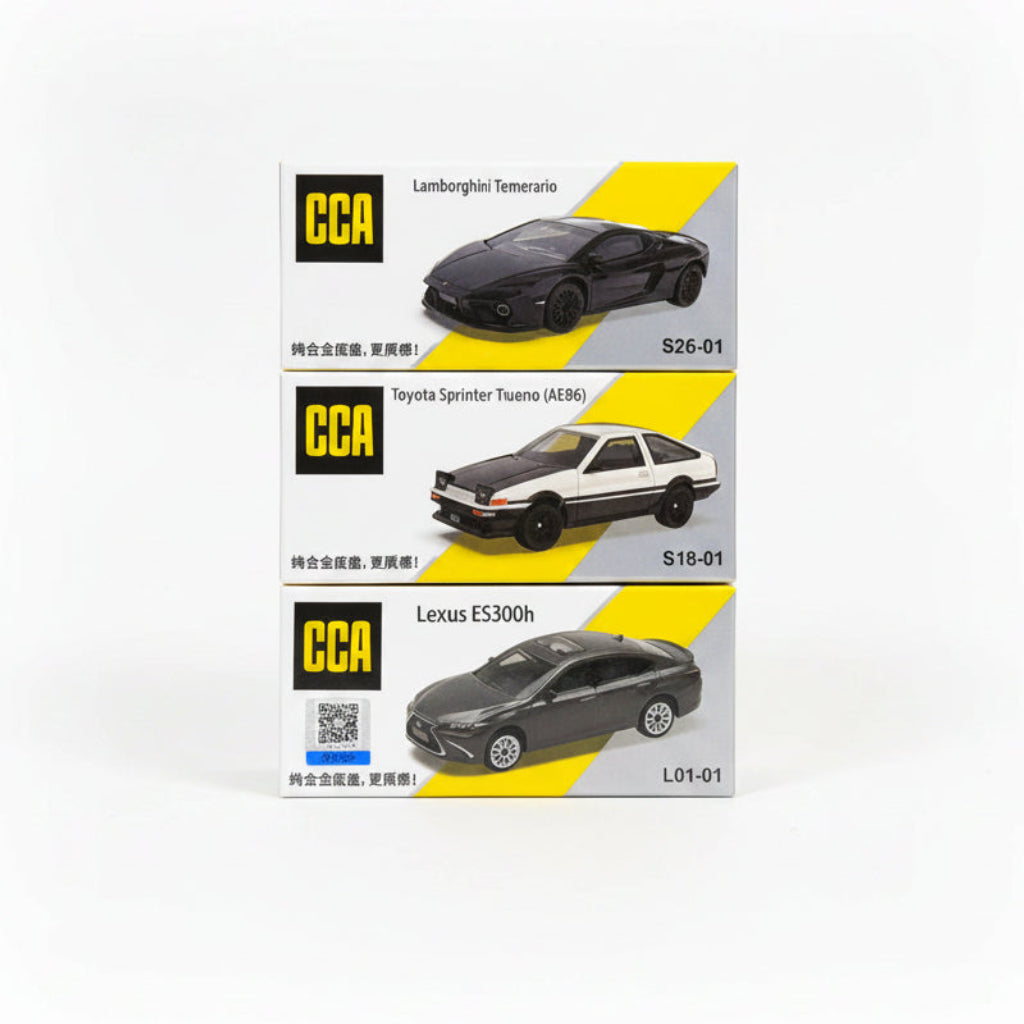 CCA | 3-Piece Set | 1:64 | Set No. 009 | Diecast Cars | Premium Collectible Models