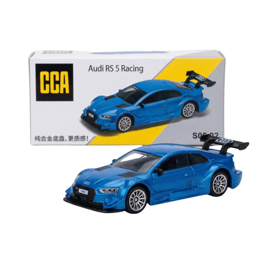 CCA S05-02 Audi RS 5 Racing Blue 1:64 Scale Diecast Model Car