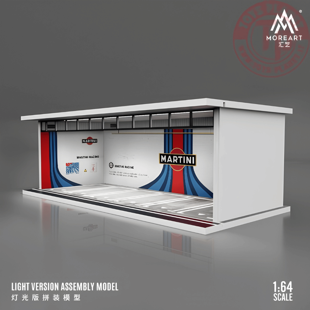 Factory packaging box layout of the MoreArt MO914013 diorama kit supplied for pan India wholesale