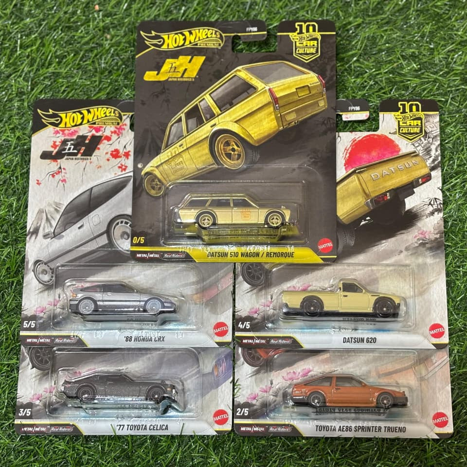 Hot Wheels Japan Historics Chase (Set of 5)