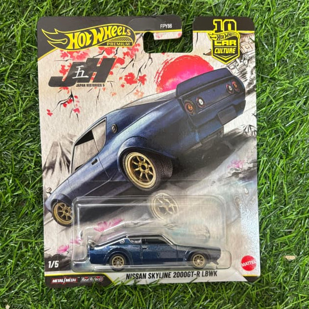 Hot Wheels Premium Single Piece - Nissan Skyline 2000GT - R LBWK