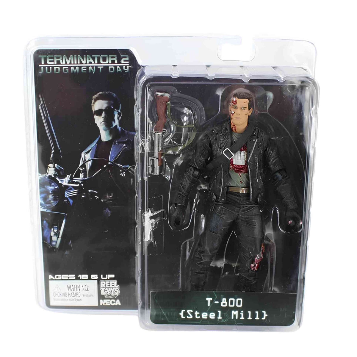 NECA T-800 Steel Mill Terminator 18cm Scale Action Figure