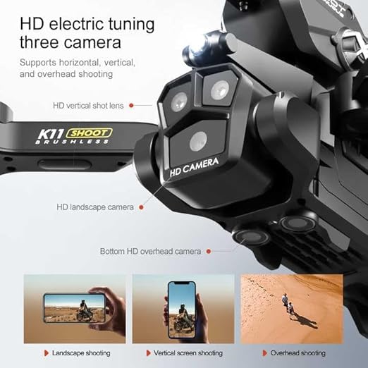 K11 Max Water Bomb Launcher with Aerial Photography Drone RC Drone