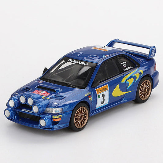 MINI GT #975 1:64 Subaru Impreza WRC98 #3 Diecast Car