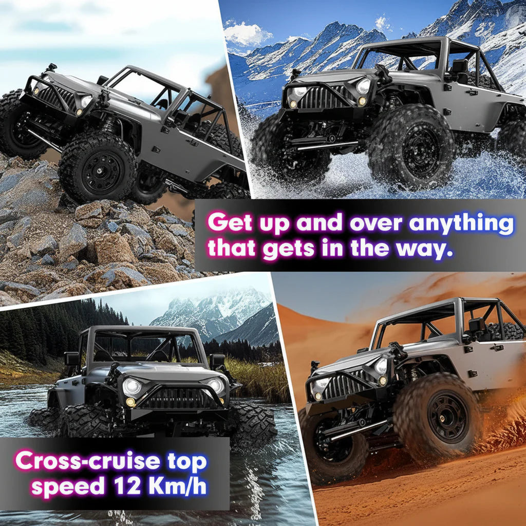MJX H12Y Hyper Go 1:12 Brushless 4WD RC Crawler