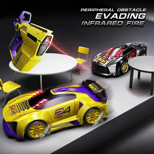 Magicwand 2-Player Infrared Battle RC Car with Dual Remotes