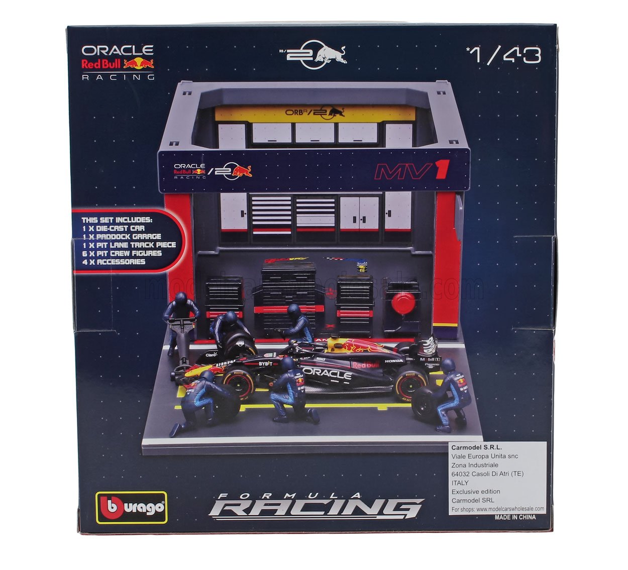 Max Verstappen Red Bull Racing Pit Stop Collectible