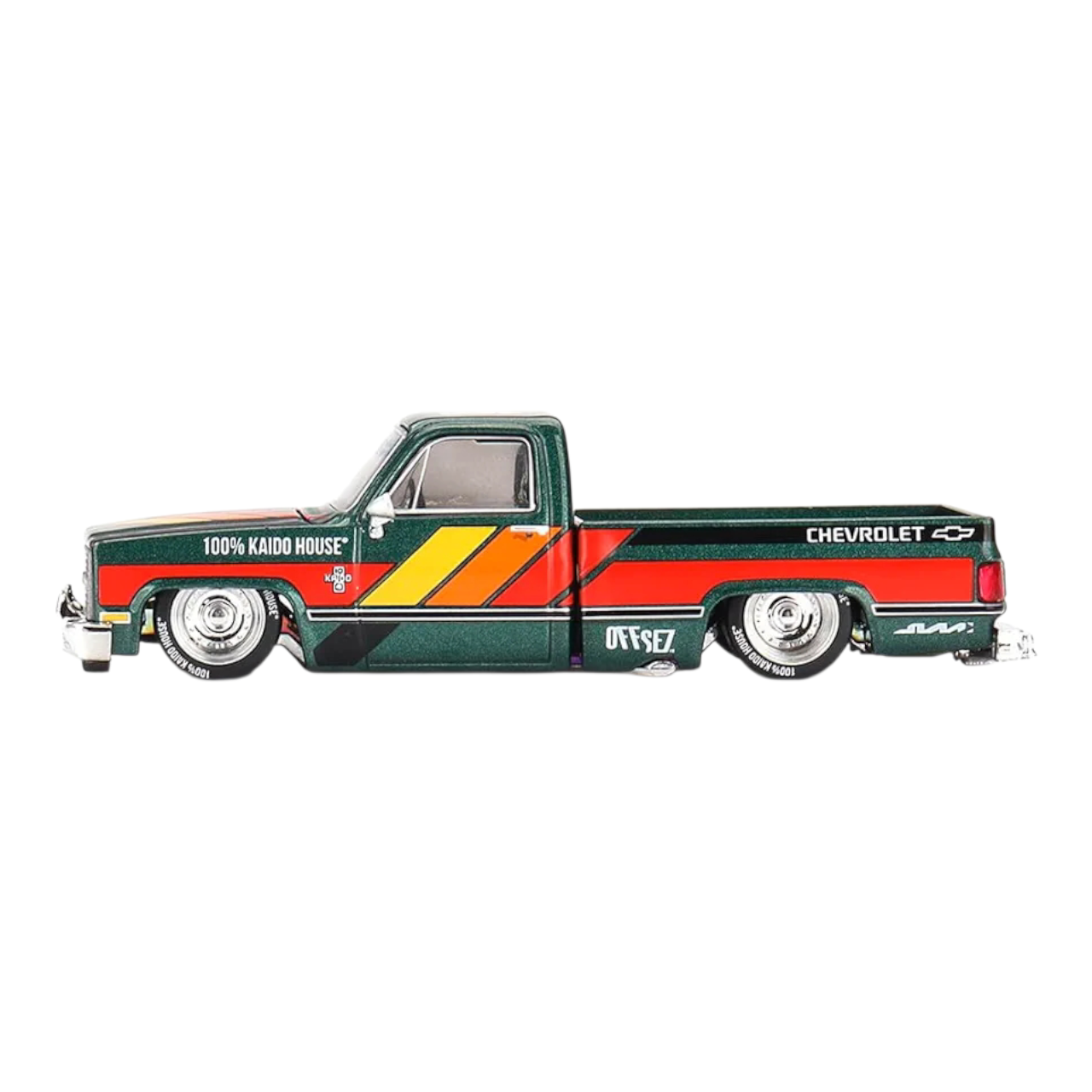 MINI GT Kaido House 226 Chevrolet Silverado KAIDO WORKS V3 Diecast Car