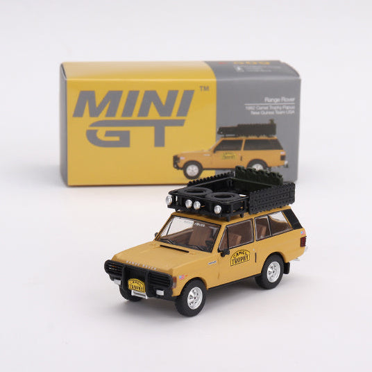 Mini GT Range Rover 1981 Camel Trophy Sumatra C.Swoboda & K.Mentel Winner