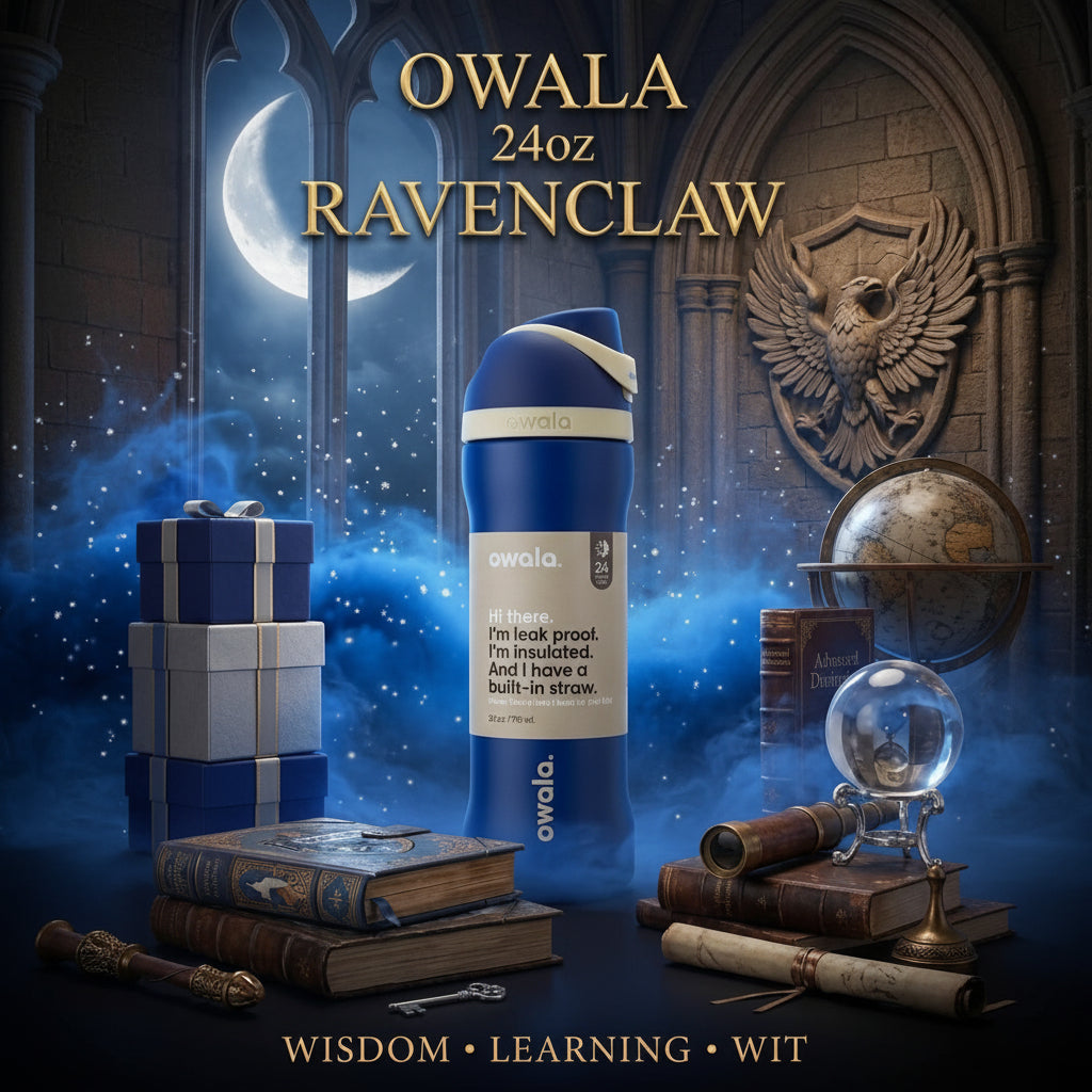 Owala Harry Potter Ravenclaw bottle with FreeSip spout