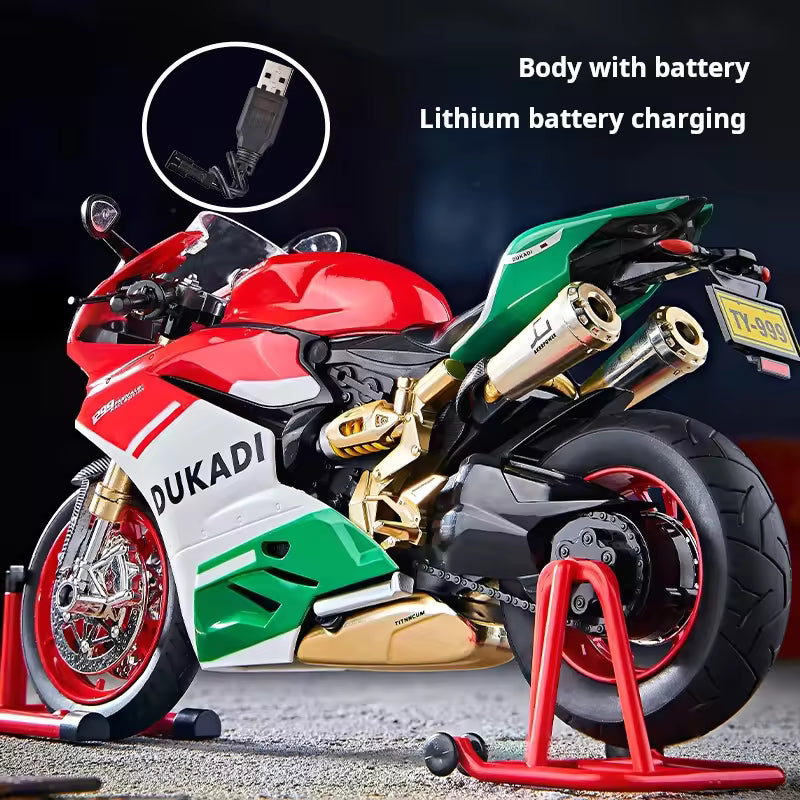 TY 8678B Ducati 1299 1:9 Alloy Diecast Bike