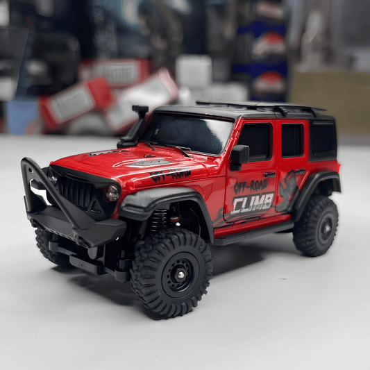 Underside chassis view of the full-time 4WD drive system on the HB Toys R4307 crawler for distributor pricing