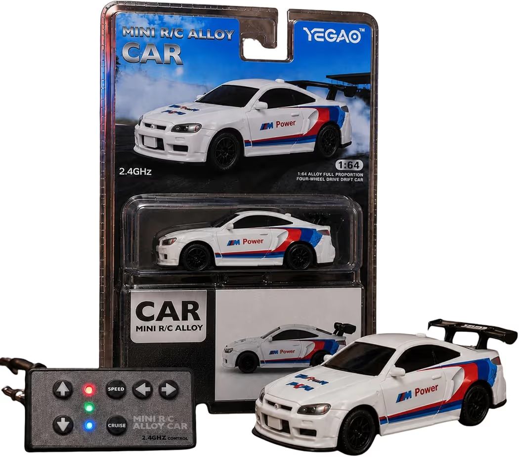 YEGAO 1:64 Scale Mini 4WD RC Drift Car | BMW M4 GT3 (G82)