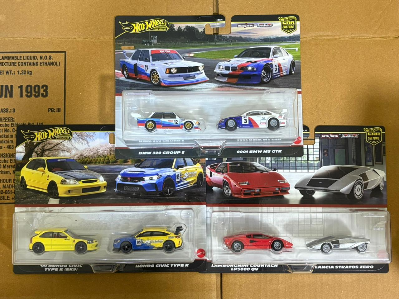 Hot Wheels Car Culture 3 pcs Set (Net Price-1345/Pc)