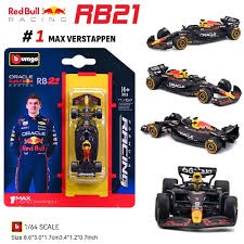 Burago Oracle Red Bull RB20 Max Verstappen F1 Diecast Model 2024