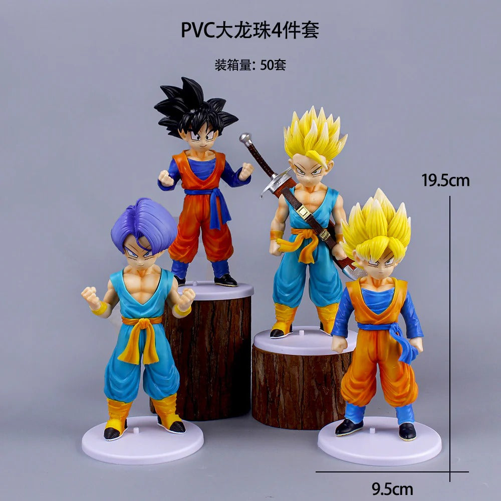 Dragon BallZ Set Of 4 - (Pre Order) #013