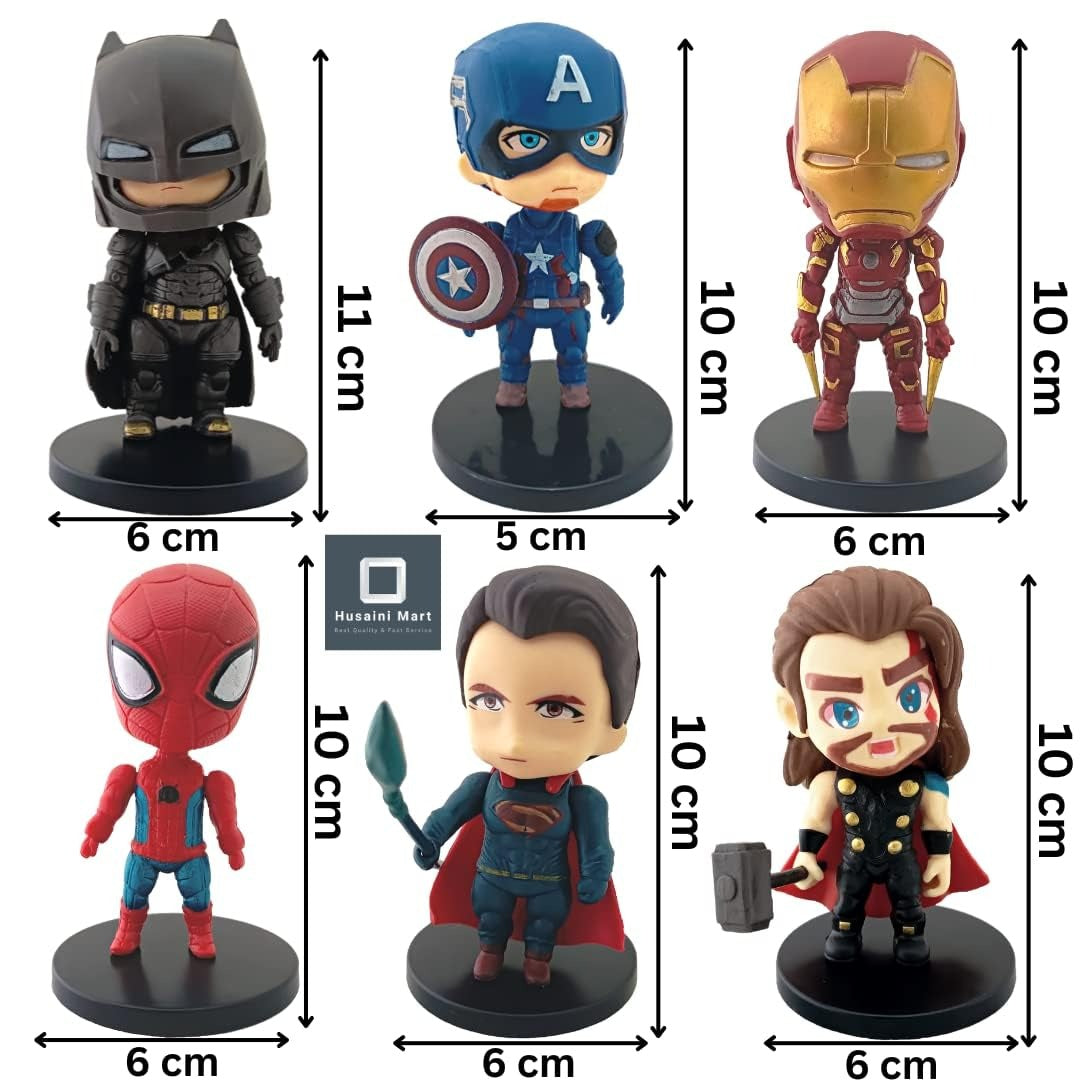 Marvel & DC Set of 6 - #048