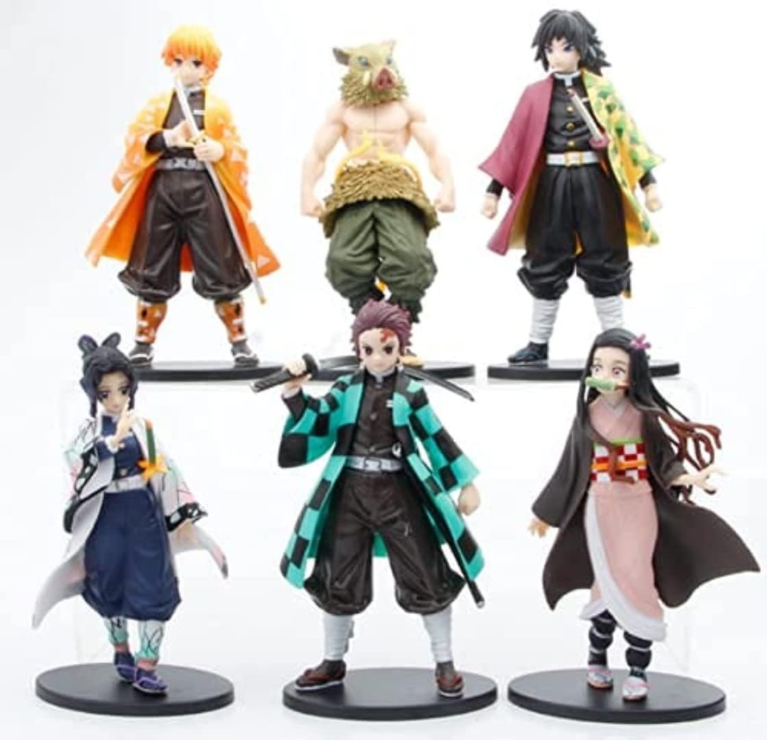 Demon Slayer Action Figure Set of 6 - #046