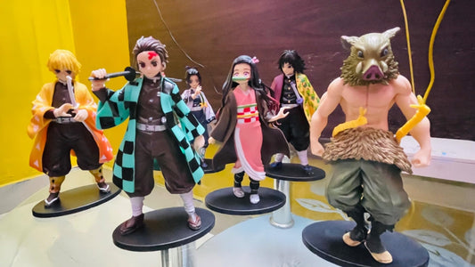 Demon Slayer Action Figure Set of 6 - #046