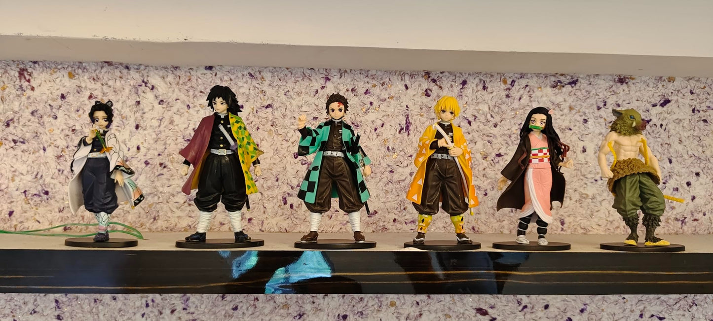 Demon Slayer Action Figure Set of 6 - #046