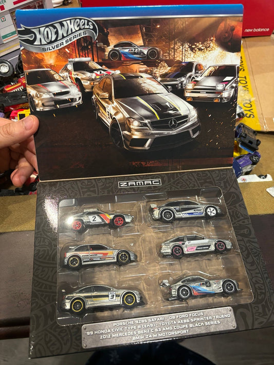 Hot Wheels Silver Series Box ZAMAC
