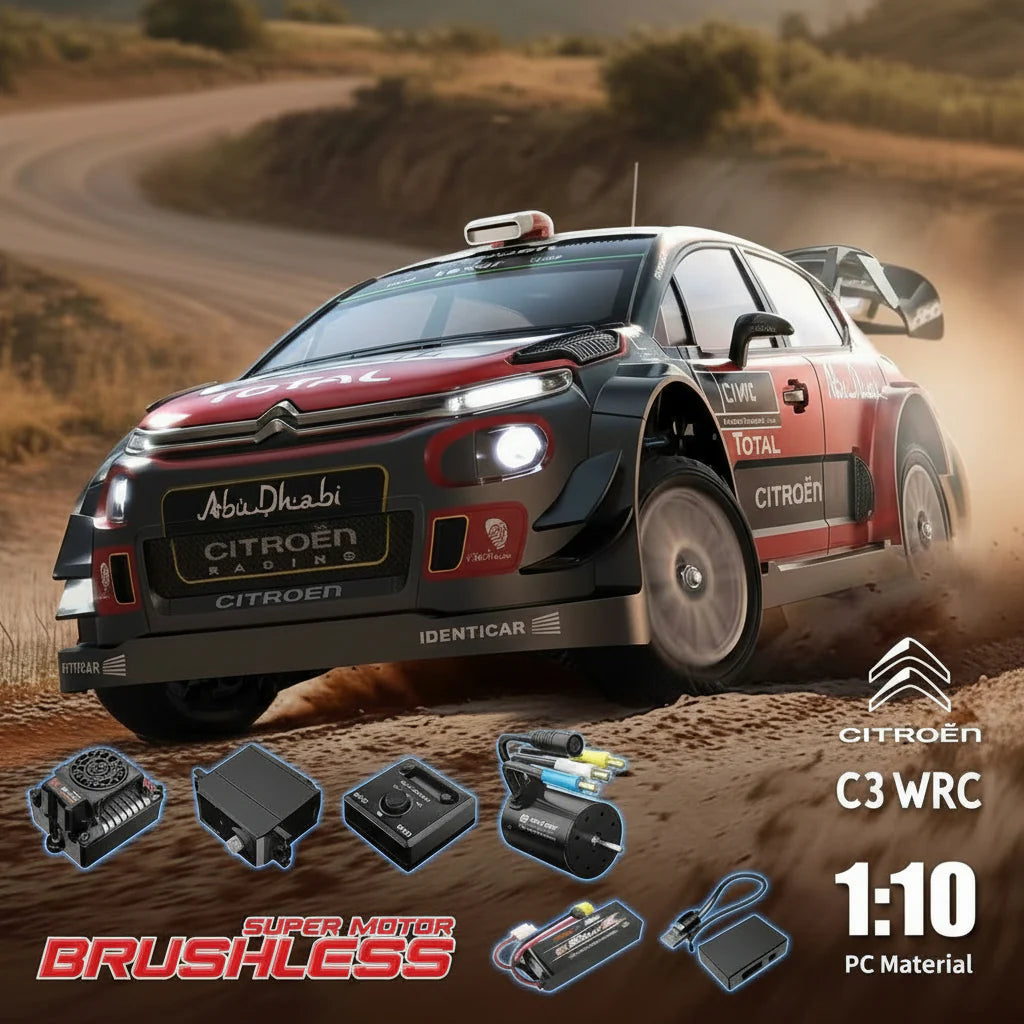 MJX Hyper go 10303DC 1:10 Citroen C3 Rally RC Car
