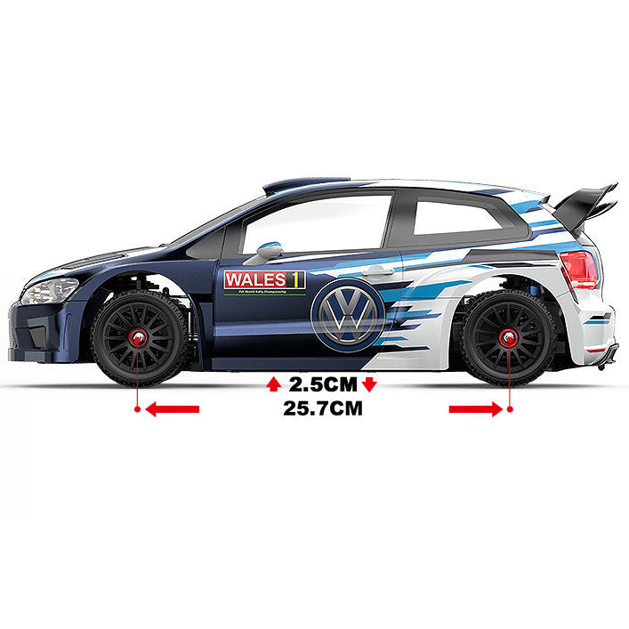 MJX Hyper Go 10304DC Volkswagen Polo R WRC 3S-70km/h