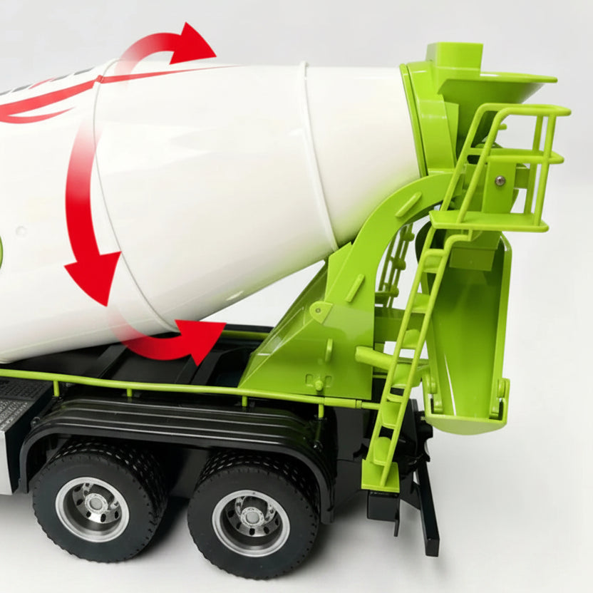 12CH RC Construction Vehicle with Rotating Drum