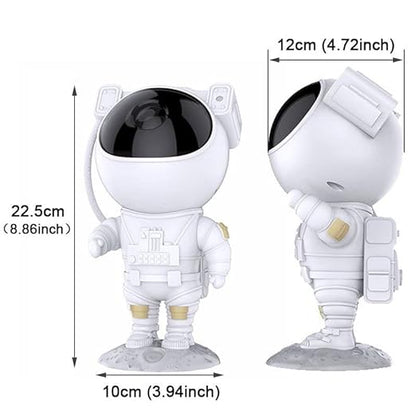 Astronaut Galaxy Projector Night Light – 360° Rotating
