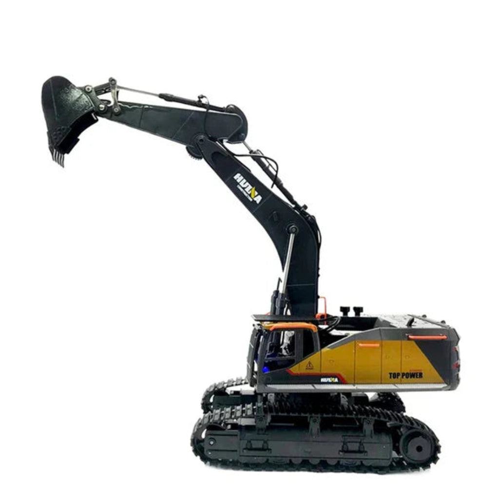 1:14 scale RC excavator with 680-degree rotation