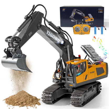 1:24 11-Channel  Remote Control (R/C) Excavator