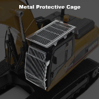 Huina 1580 V5 1:14 Full Metal RC Excavator with APP Control (2026 Model)