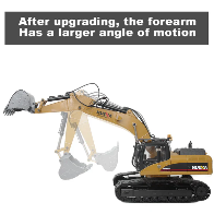 Huina 1580 V5 1:14 Full Metal RC Excavator with APP Control (2026 Model)