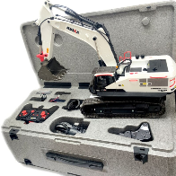 Huina 1594 1:14 RC Excavator 12CH Alloy Construction Vehicle (2026 Model)