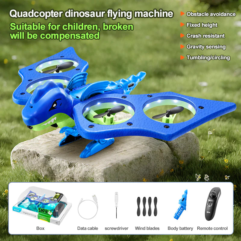 4DRC 4D-V48 Quadcopter Dinosaur Obstacle Avoidance Drone