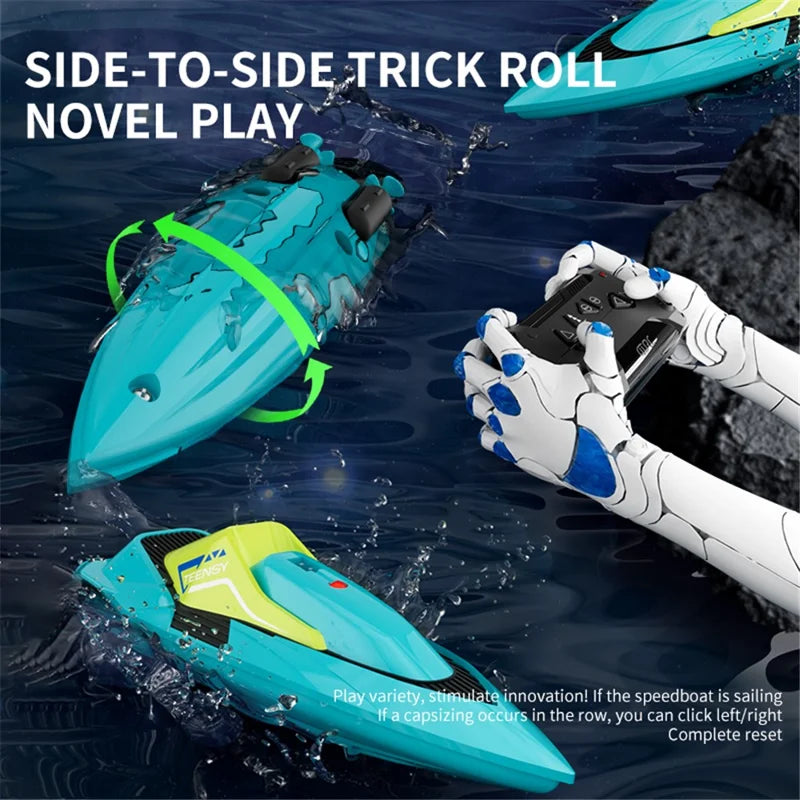4DRC S5 mini electric remote control boat for kids