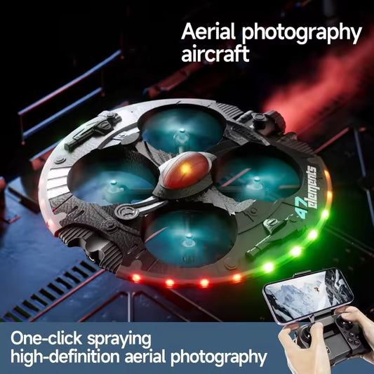 4DRC V47 WiFi UFO shape RC drone with 480P FPV camera