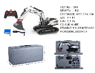 Huina 1594 1:14 RC Excavator 12CH Alloy Construction Vehicle (2026 Model)