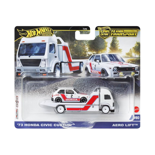 Hot Wheels | FLF56 | Car Culture Team Transport | 4 Piece Box | 1:64 Diecast Cars & Transporters