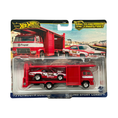 Hot Wheels | FLF56 | Car Culture Team Transport | 4 Piece Box | 1:64 Diecast Cars & Transporters