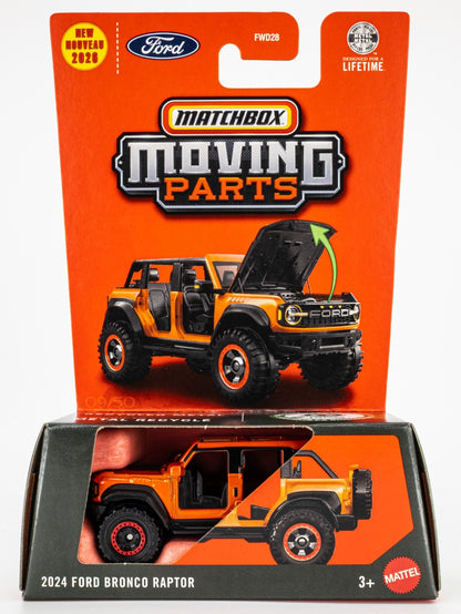 Matchbox Moving Parts | FWD28 | 8 Piece Set | 1:64 Diecast Cars | Per Piece Rs. 505
