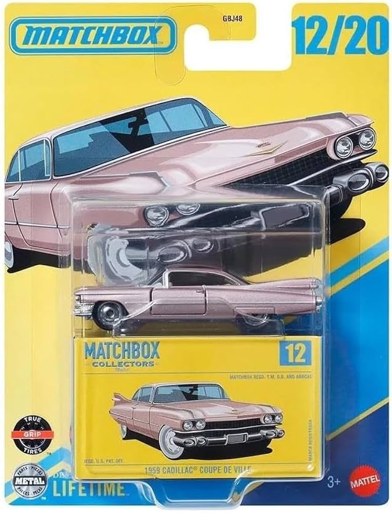 Matchbox GBJ48-C | Collectors Series | 8 Piece Box | 1:64 Diecast Cars | 12/20-15/20 | Per Piece Rs. 508