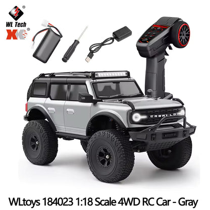 WLtoys 184023 1:18 Ford Bronco 4WD Climbing RC Car