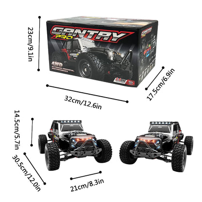 SCY | Gantry PRO (16103PRO) | 70 KM/H | White & Red | 1:16 Scale