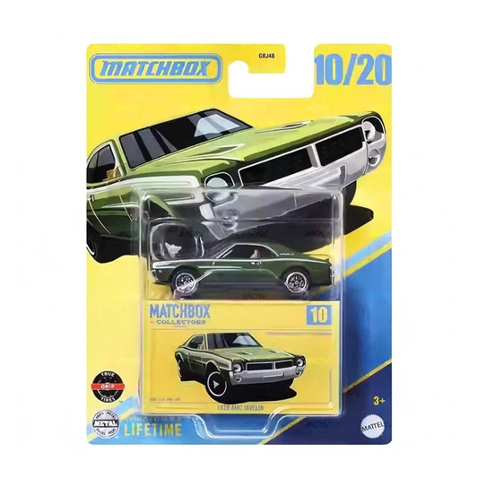 Matchbox | GBJ48 B | Theme Assortment | 8 Piece Box | 1:64 Diecast Cars | Per Piece Rs. 508